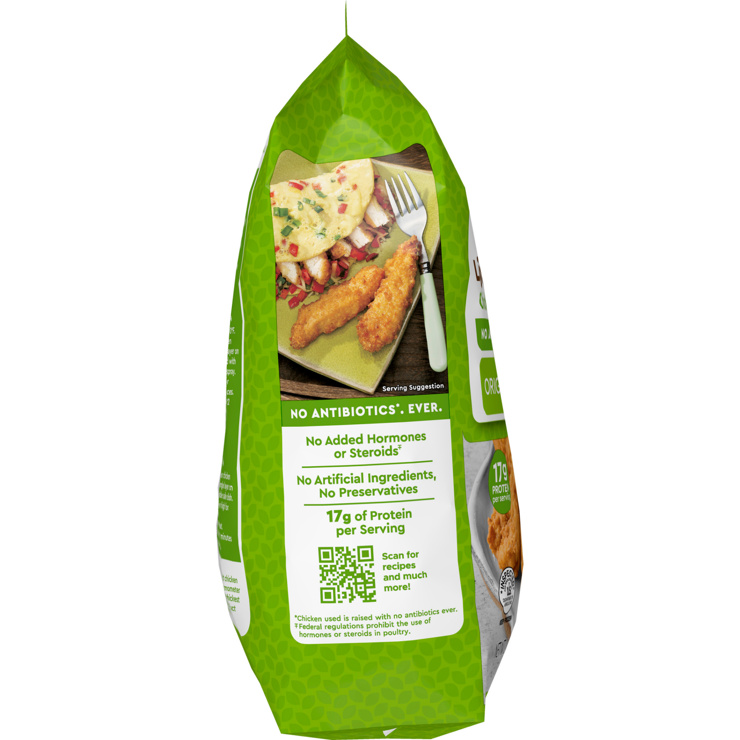 slide 8 of 8, Just BARE Lightly Breaded Chicken Breast Strips, 1.5 lb