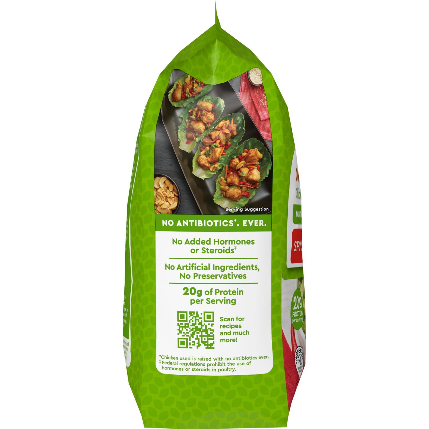 slide 8 of 8, Just Bare® Spicy Oven Roasted Chicken Breast Bites, 19.2 oz