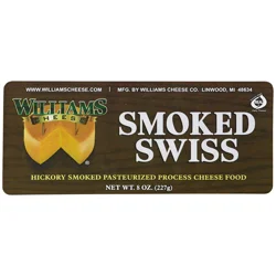 Williams Cheese Smoked Swiss 8 Oz
