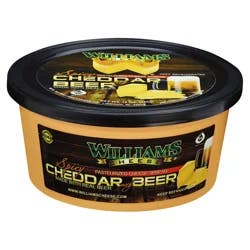 Williams Cheese Spicy Cheddar with Beer Spread, 12 oz