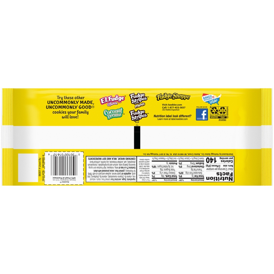 slide 2 of 5, Keebler Deluxe Grahams Fudge Covered Graham Crackers - 12.5oz, 12.5 oz