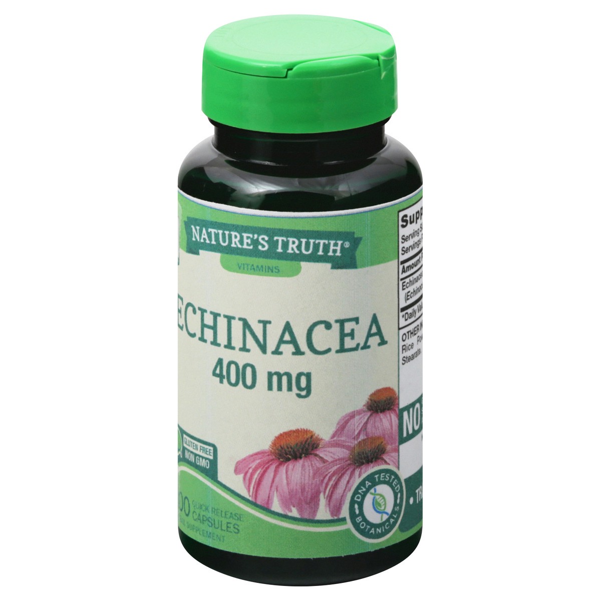 slide 7 of 9, Nature's Truth 400 mg Capsules Echinacea 100 ea, 100 ct; 400 mg