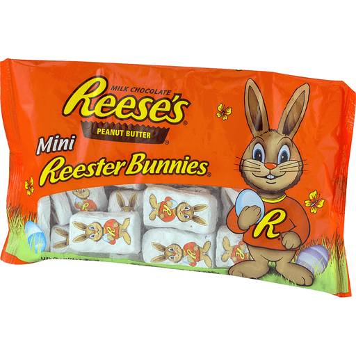 slide 3 of 9, Reese's Easter Mini Reester Bunnies Candy, 10 oz