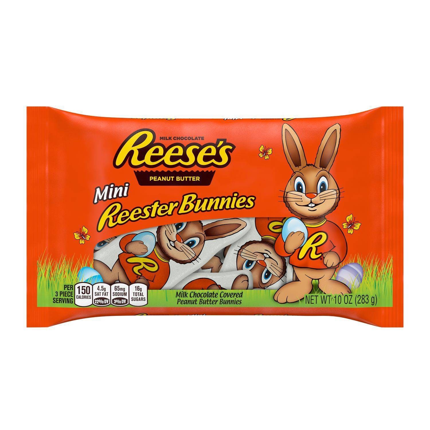 slide 1 of 9, Reese's Easter Mini Reester Bunnies Candy, 10 oz