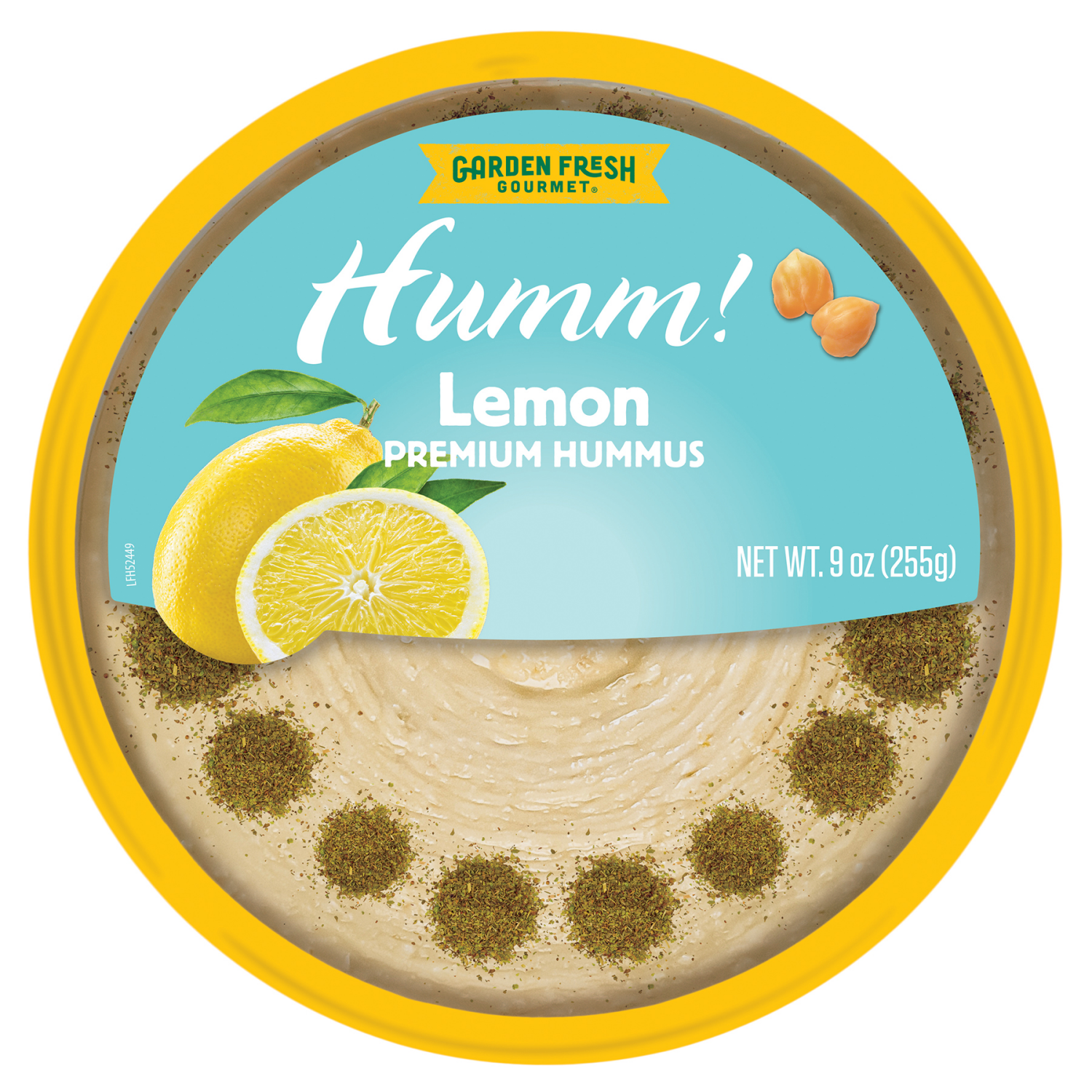slide 1 of 1, Garden Fresh Hummus Lemon, 9 oz, 9 oz