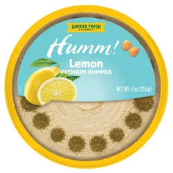 Garden Fresh Hummus Lemon, 9 oz