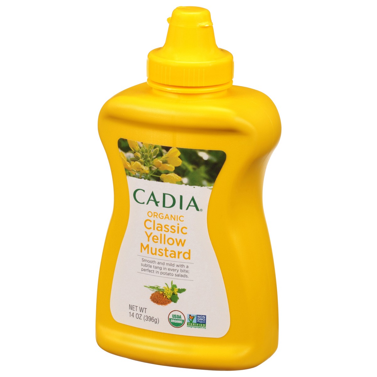 slide 5 of 14, Cadia Organic Classic Yellow Mustard 14 oz, 14 oz