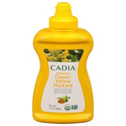 Cadia Organic Classic Yellow Mustard 14 oz