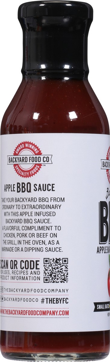 slide 9 of 13, Backyard Food Co Apple Barbecue Sauce - 15 oz, 15 oz