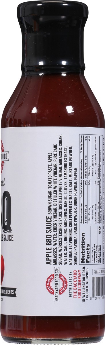slide 10 of 13, Backyard Food Co Apple Barbecue Sauce - 15 oz, 15 oz