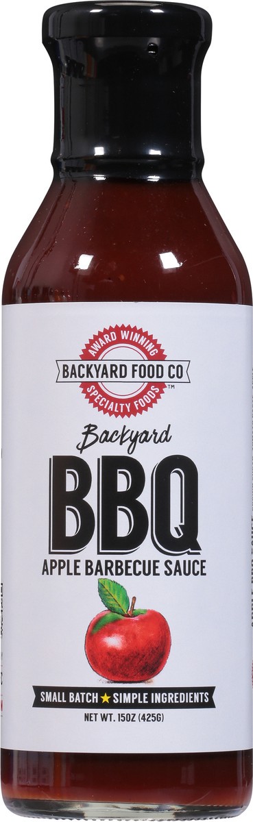 slide 13 of 13, Backyard Food Co Apple Barbecue Sauce - 15 oz, 15 oz