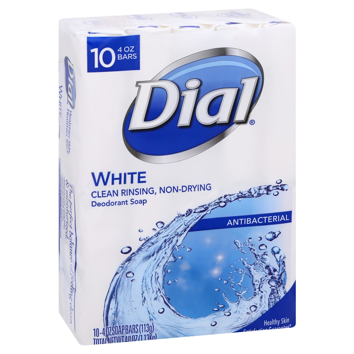 slide 2 of 13, Dial White Antibacterial Deodorant Soap 10 ea, 10 ct