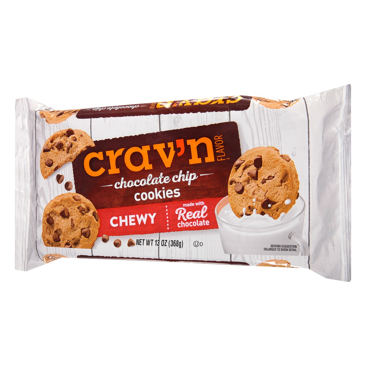 slide 3 of 10, Crav'n Flavor Chewy Chocolate Chip Cookies, 13 oz