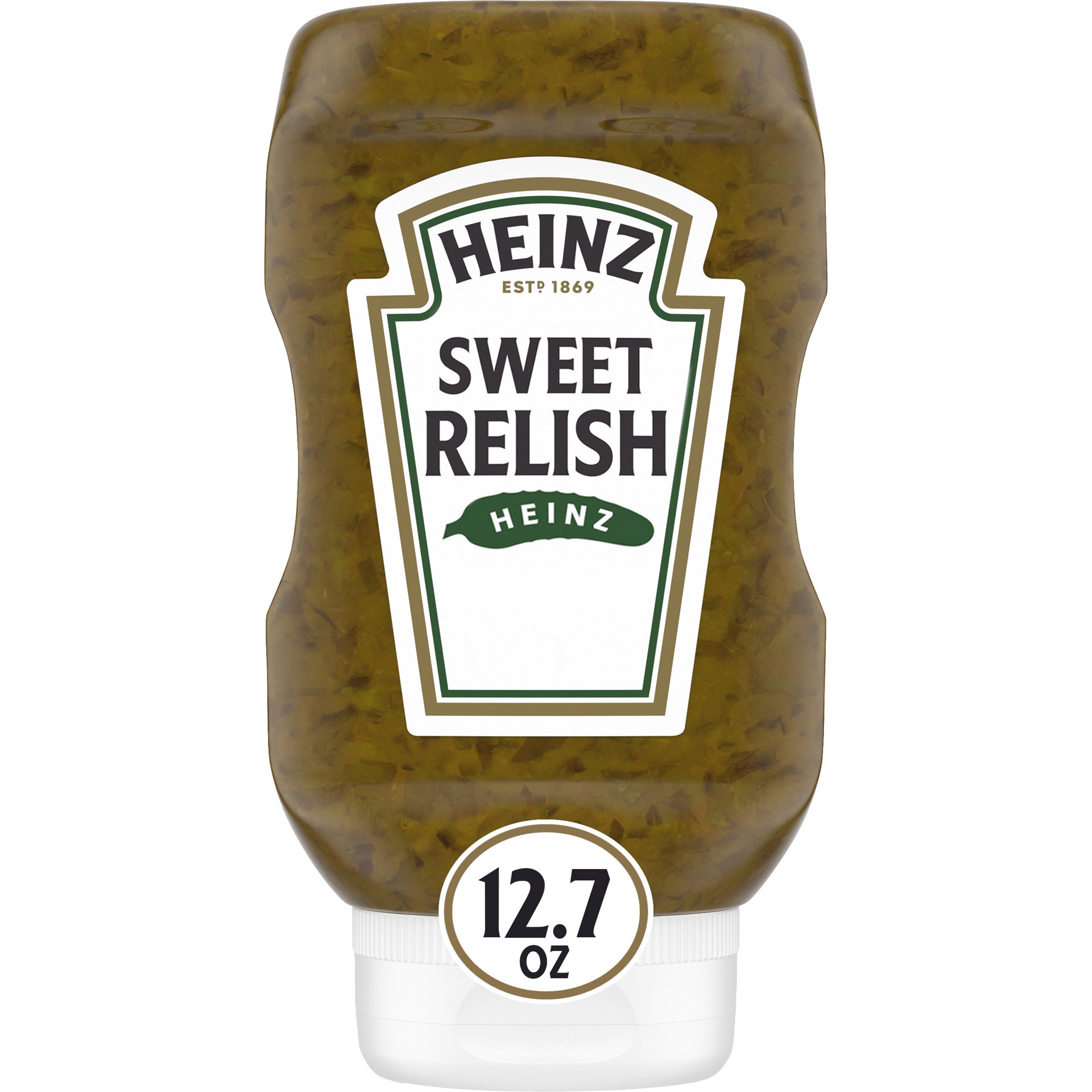 slide 1 of 5, Heinz Sweet Relish, 12.7 fl oz Bottle, 12.70 fl oz