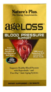 slide 1 of 1, Nature's Plus Ageloss Blood Pressure, 90 ct