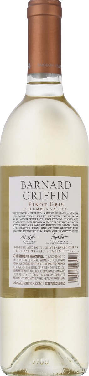 slide 7 of 11, Barnard Griffin Columbia Valley Pinot Gris 750 ml, 750 ml