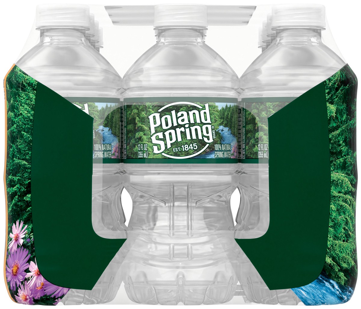 slide 7 of 8, Poland Spring Maine Spring Water, 12 fl oz bottles (Pack of 12), 12 ct