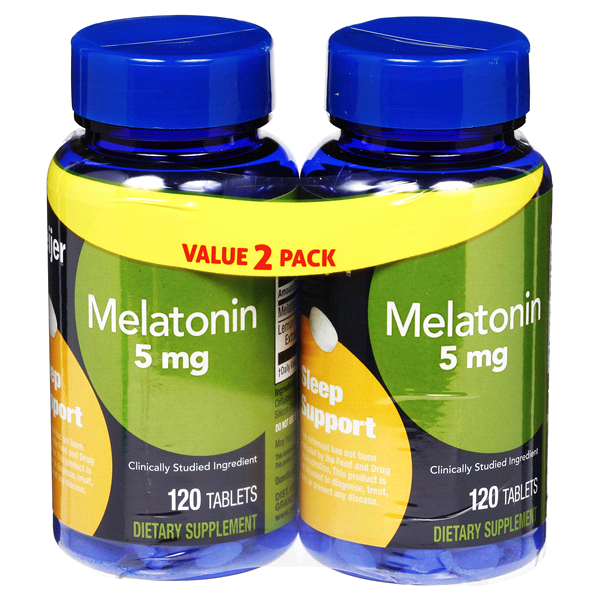 slide 1 of 1, Meijer Melatonin 5 mg, Value, 240 ct