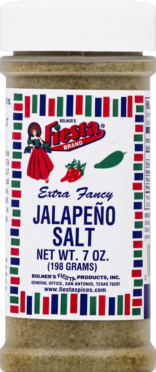 slide 1 of 2, Fiesta Jalapeno Salt 7 oz, 7 oz