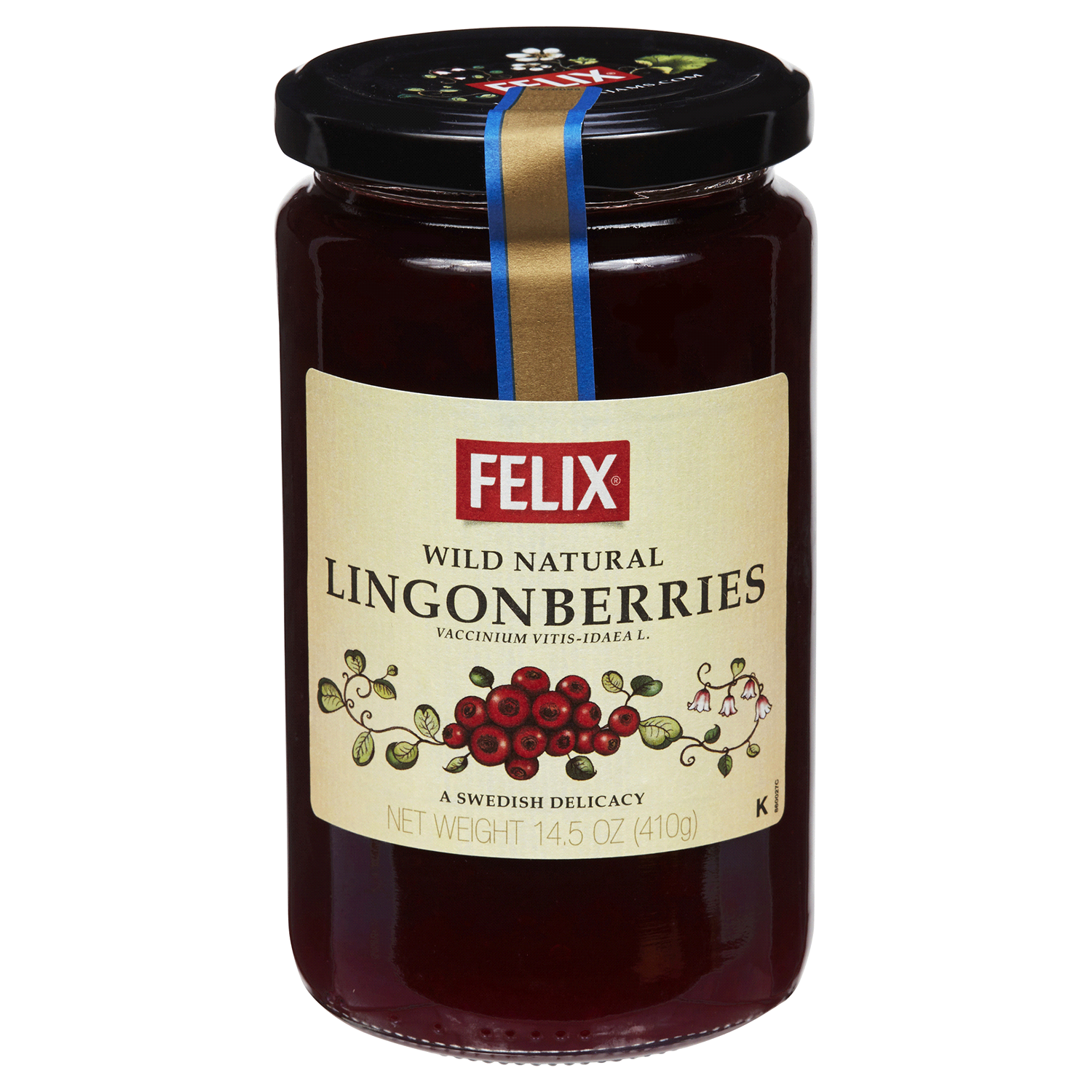 slide 1 of 2, Felix Wild Natural Lingonberries, 14.5 oz