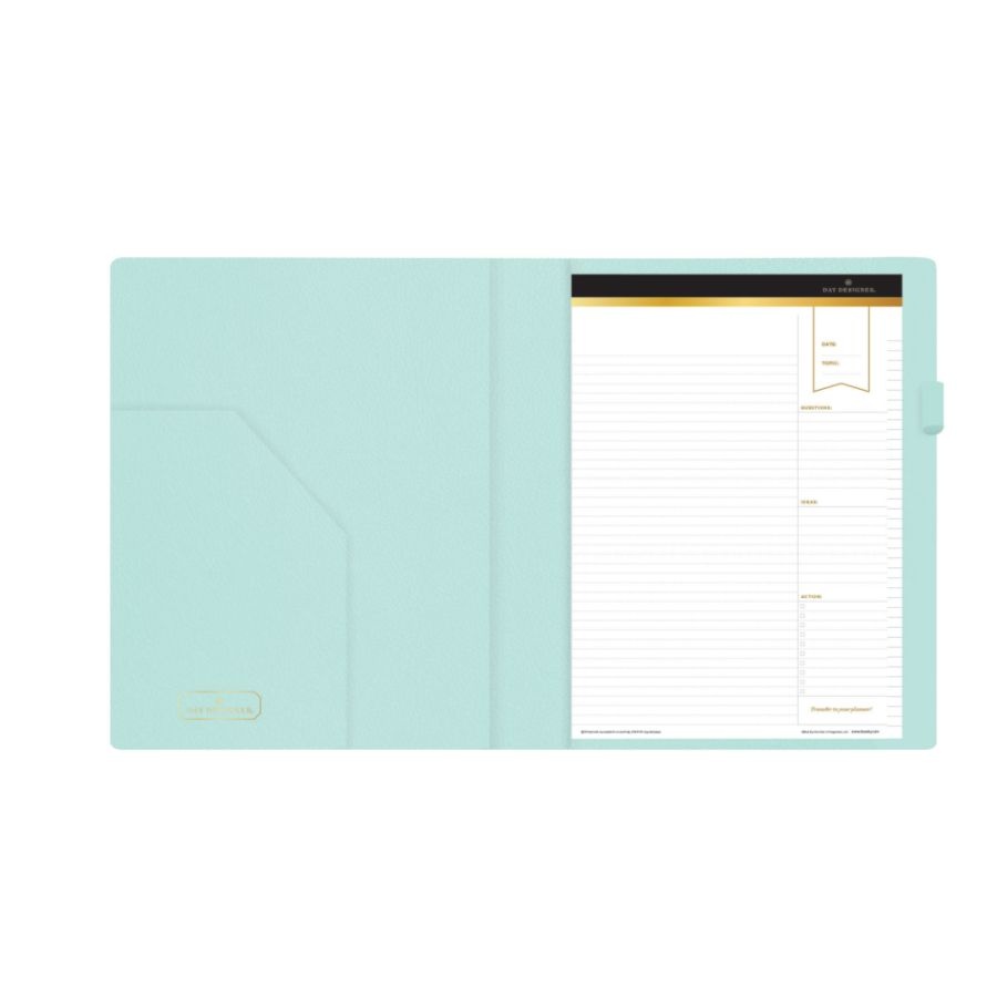 slide 3 of 3, Blue Sky Day Designer Padfolio, 8-1/2'' X 11'', Light Blue, 1 ct