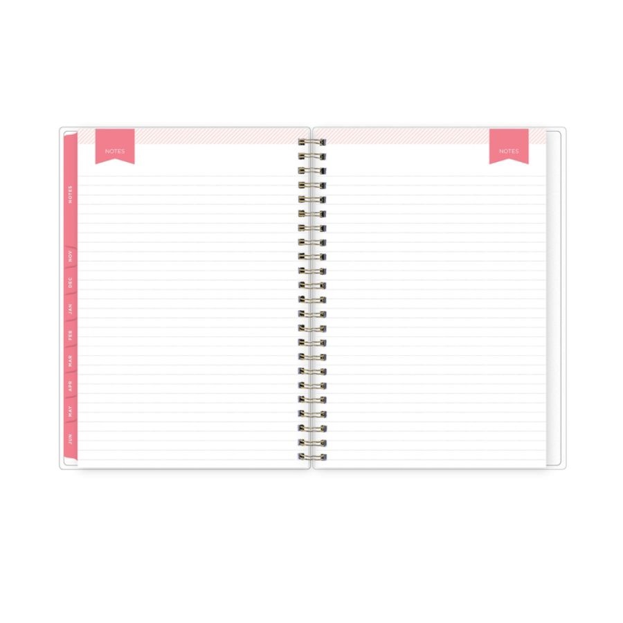 slide 5 of 5, Blue Sky Day Designer Weekly/Monthly Planner, 5-7/8'' X 8-5/8'', Skinny Stripe, July 2020 To June 2021, 120058, 1 ct