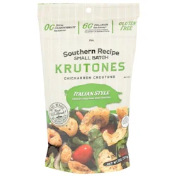Krutones Southern Recipe Italian Style Chicharron Croutons 2 oz