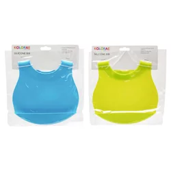 Kolorae Silicone Bib, Assorted Colors