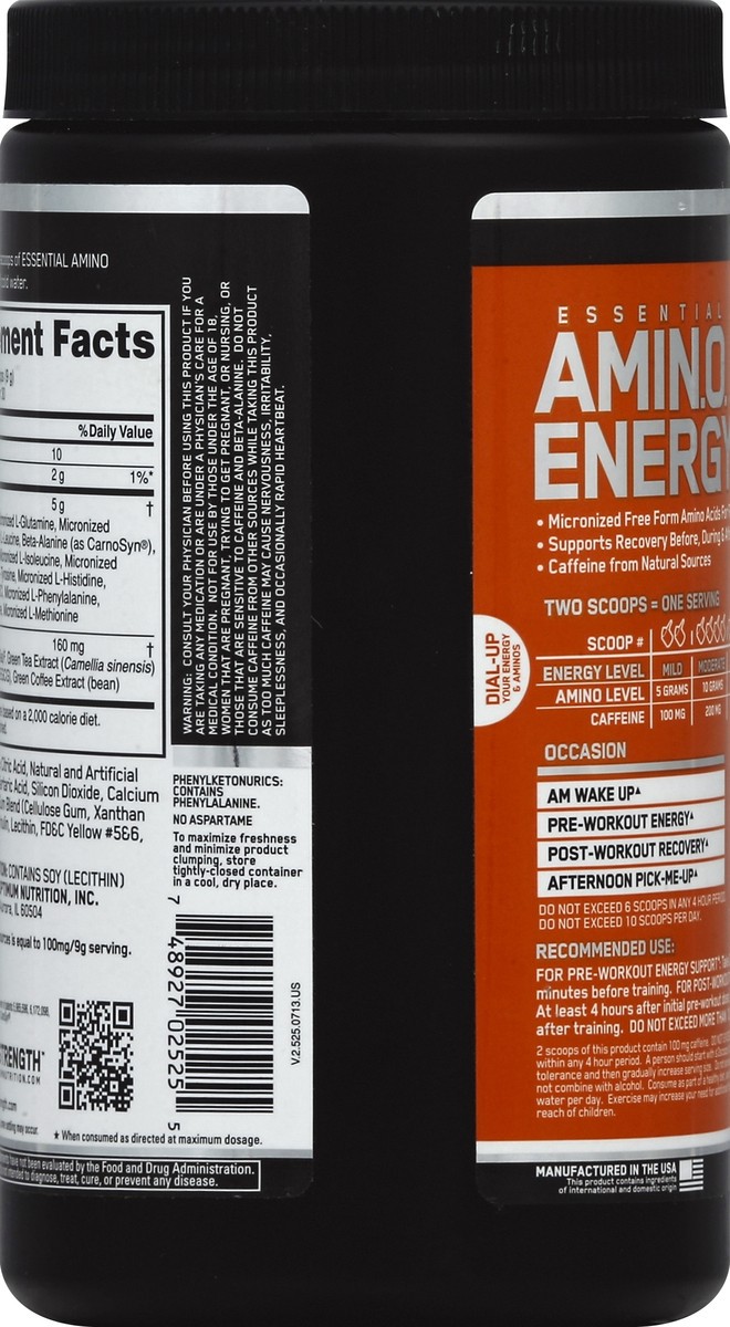 slide 3 of 3, ON Amino Energy 9.5 oz, 9.5 oz