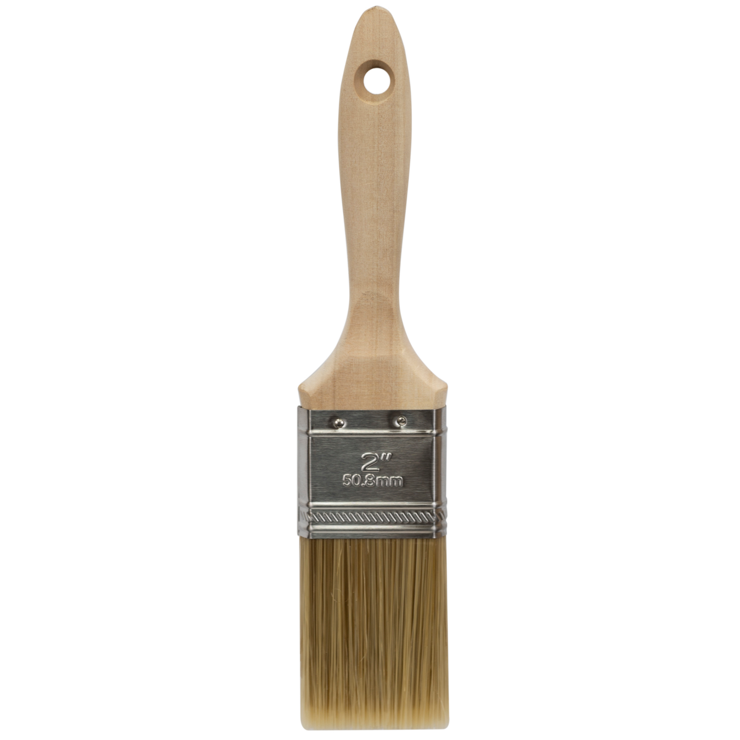 slide 3 of 3, Linzer 2 inch poly/bristle stain brush, 2 in