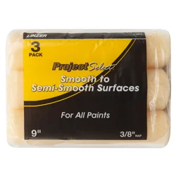 Linzer 9 inch x 3/8 inch economy roller cover