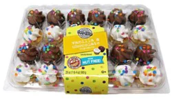 Mini Cupcakes Van/choc 24 Count - 20 Oz