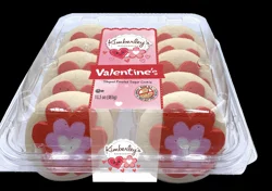 Give & Go Kimberley's Bakeshoppe Flower Love Frosted Cookie 10ct