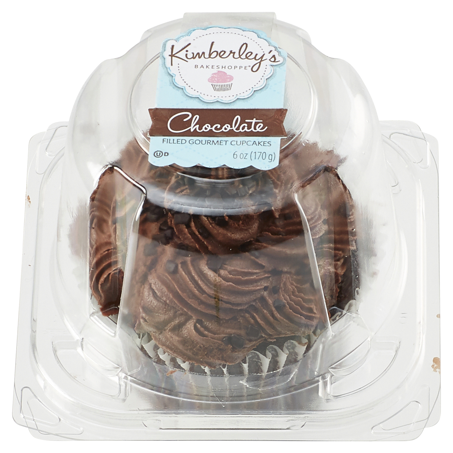 slide 1 of 5, Kimberley's Bakeshoppe Chocolate Filled Gourmet Cupcakes 6 oz, 6 oz