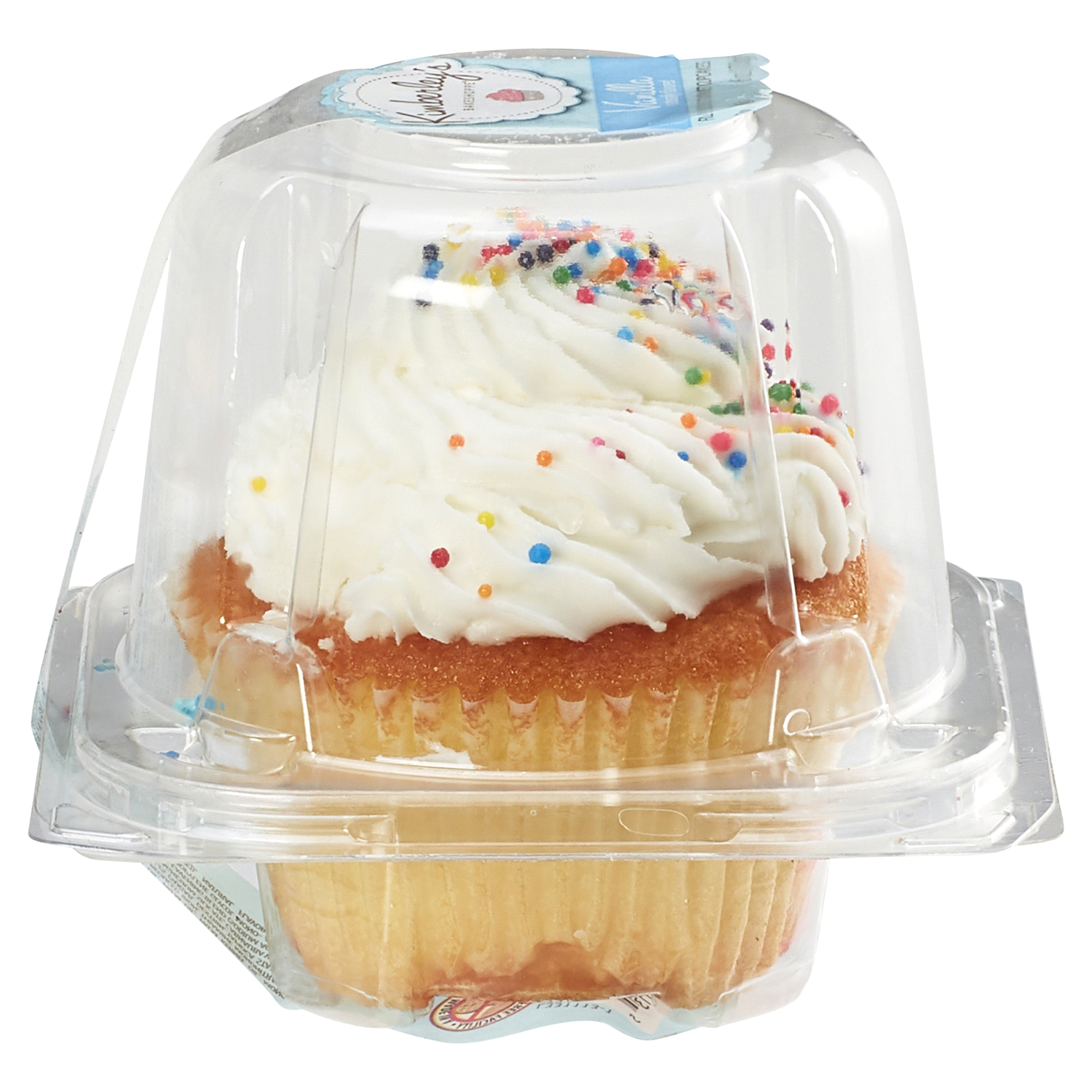 slide 2 of 5, Kimberley's Bakeshoppe Vanilla Filled Gourmet Cupcakes 6 oz, 6 oz