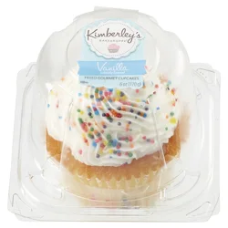 Kimberley's Bakeshoppe Vanilla Filled Gourmet Cupcakes 6 oz
