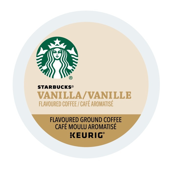 slide 1 of 2, Starbucks Vanilla Flavored Coffee Keurig K-Cup Pods, 16 ct