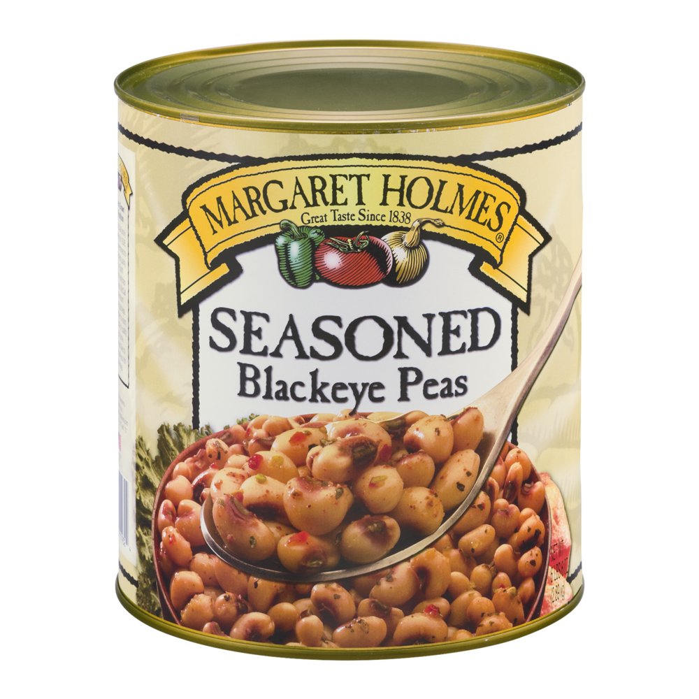 slide 1 of 1, Margaret Holmes Seasoned Blackeye Peas, 102 oz