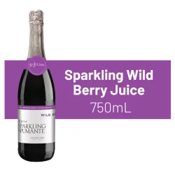 St. Julian Sparkling Non-Alcoholic Wildberry Wine