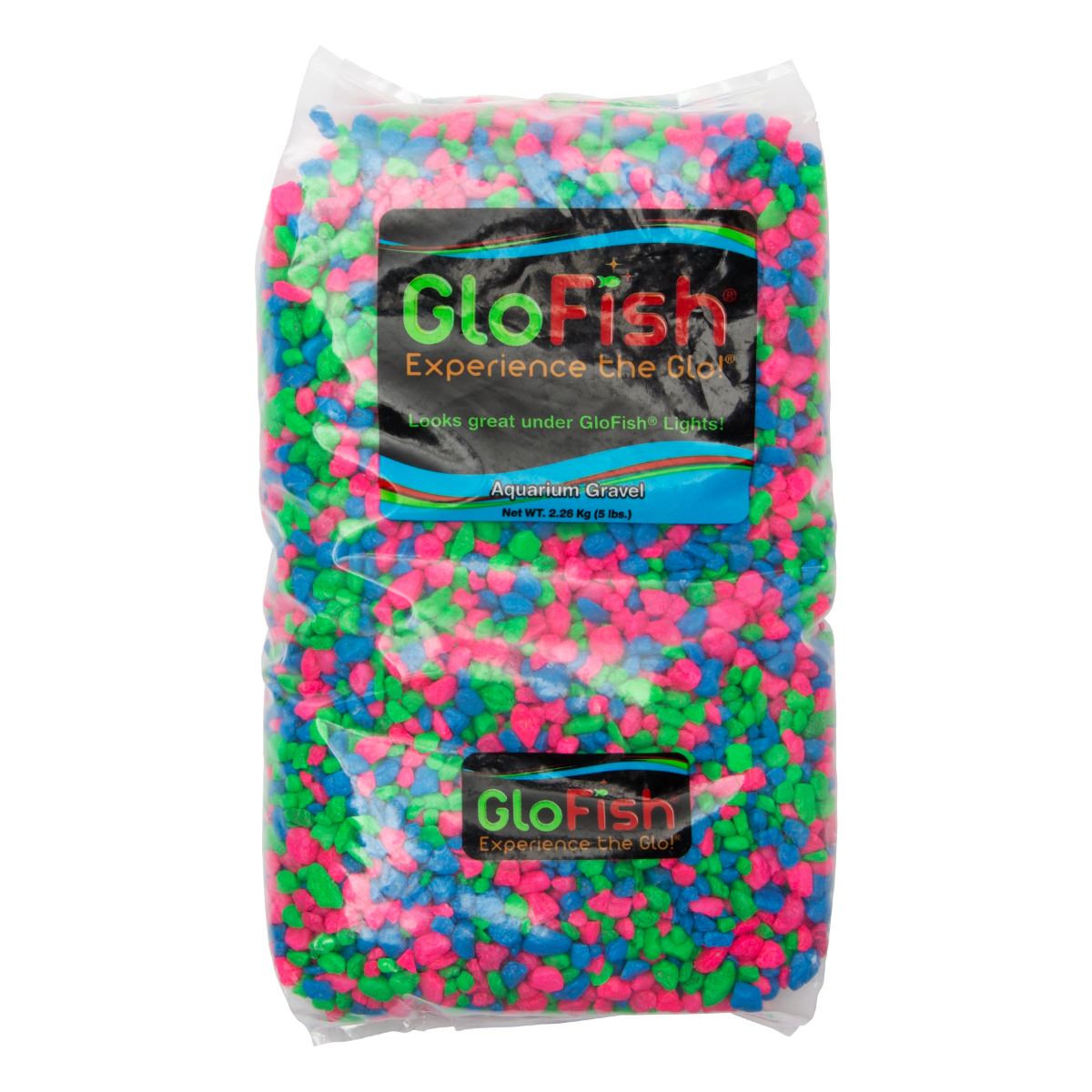 slide 1 of 2, GloFish Aquarium Gravel, Pink/Green/Blue, 5 lb