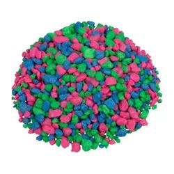 GloFish Aquarium Gravel, Pink/Green/Blue