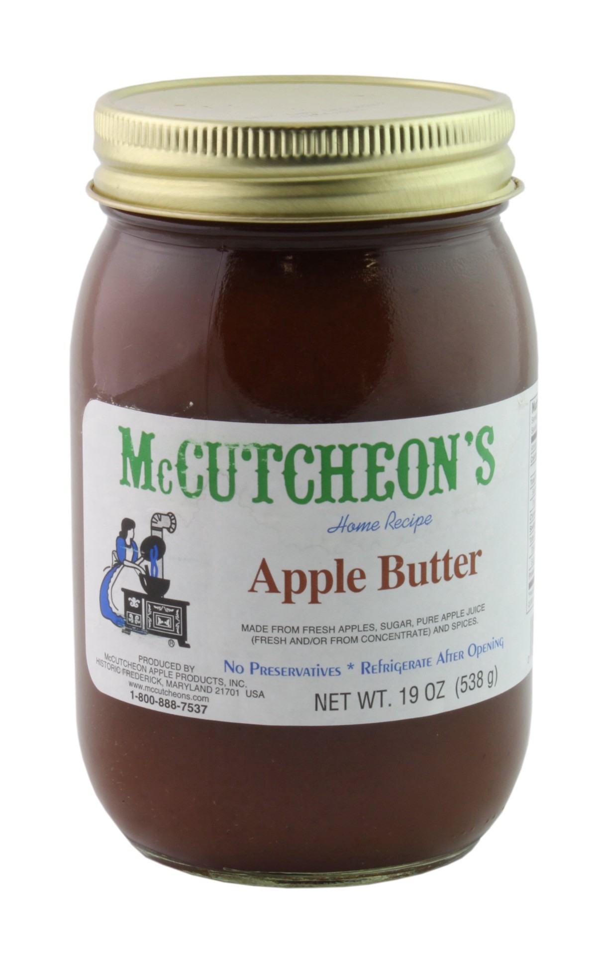 slide 1 of 1, McCutcheon's Apple Butter, 19 oz