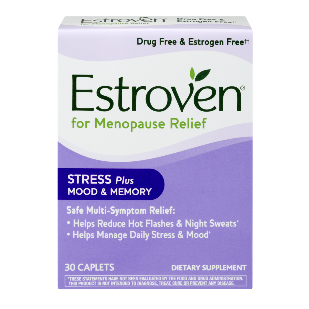 slide 1 of 1, Estroven Menopause Relief + Mood, 30 ct