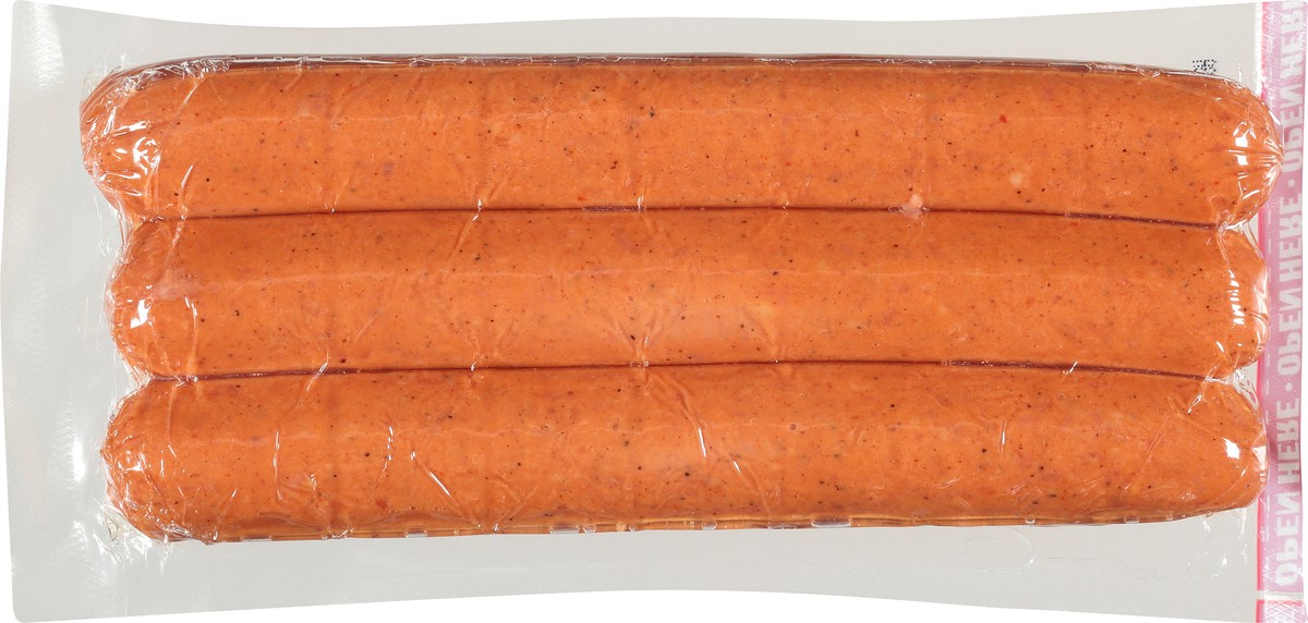 slide 4 of 9, Bryan Hot Smoked Sausage, 14 oz., 396.89 g