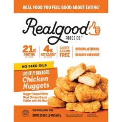 Real Good Foods Co. Lightly Breaded Chicken Nuggets