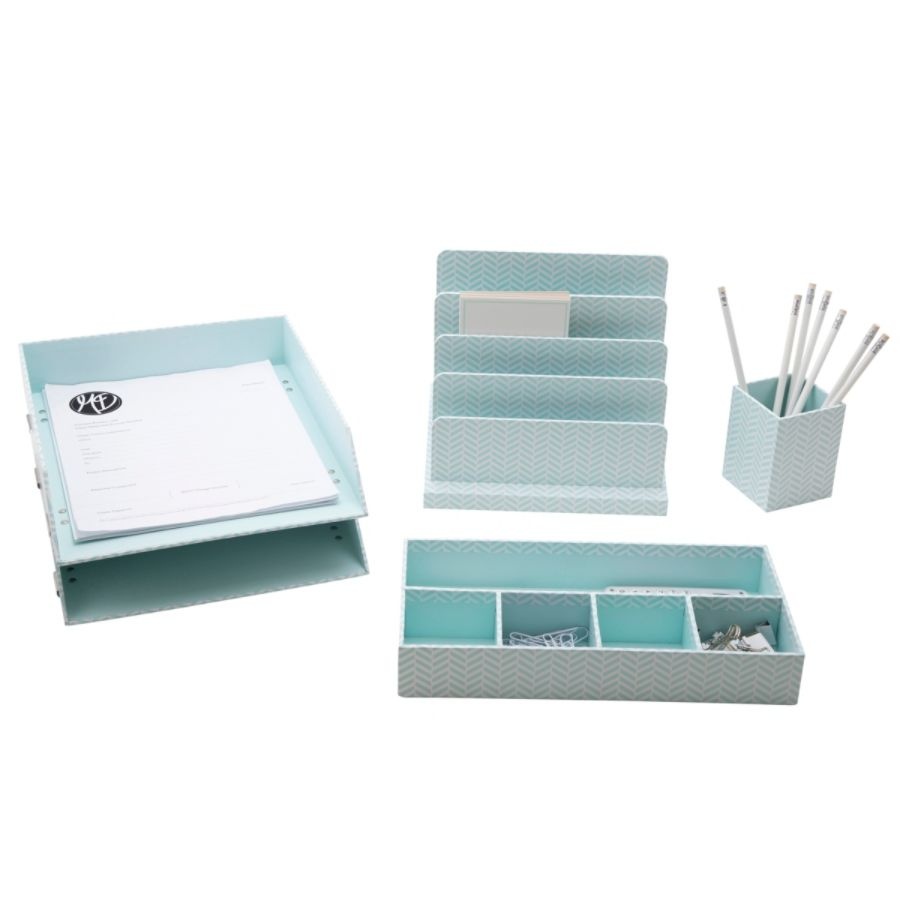 slide 9 of 10, See Jane Work Paper Tray, Letter Size, Blue, 1 ct