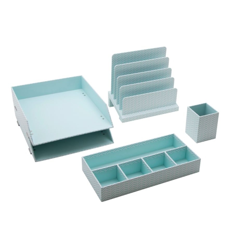 slide 8 of 10, See Jane Work Paper Tray, Letter Size, Blue, 1 ct