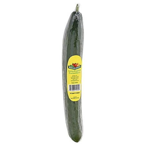 slide 1 of 1, Cucumbers Long English Hot House, 1 ct