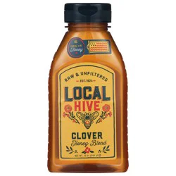 Local Hive Raw & Unfiltered Clover Honey 12 oz