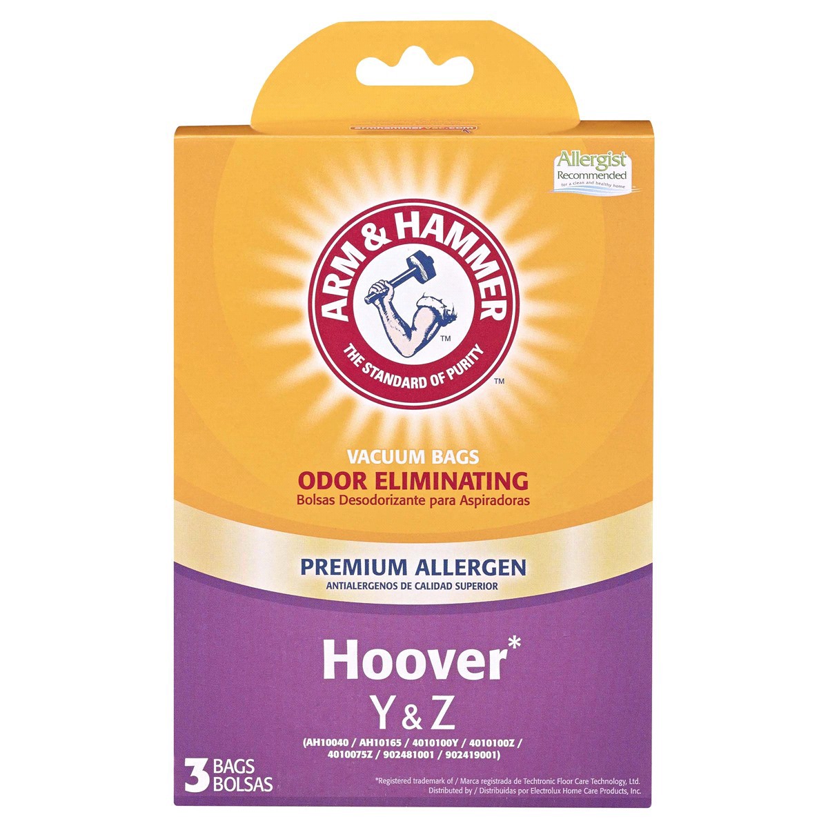 slide 1 of 5, Arm & Hammer Hoover Y&Z Prem Bag, 1 ct